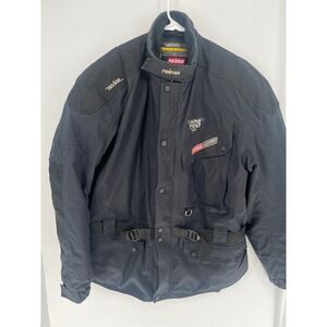 Reima ReimaTec Pro-Air Motorcycle Jacket Mens 2XL Kevlar Reinforced Black